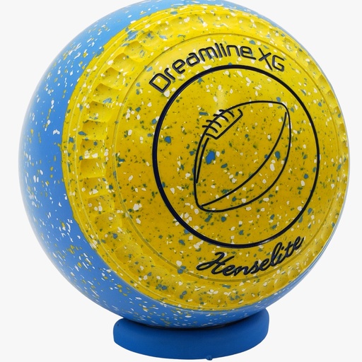 [XG4BE4-03-51758-PP26606-XGSliceST35] Henselite Dreamline XG Size 4 Goldie Slice with " C Grip " the  Superior Grip !