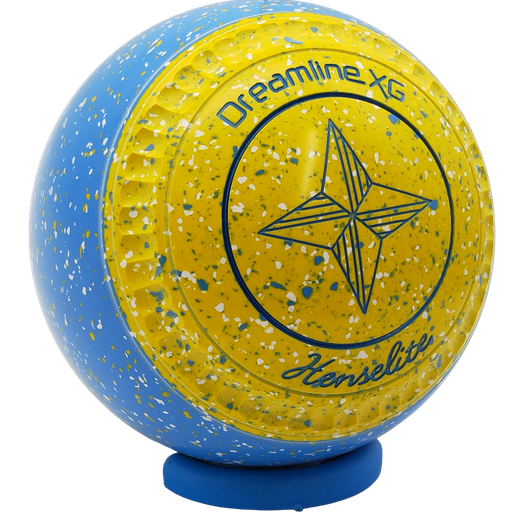 [XG4BE4-10-51758-PP26606-XGSliceST35] Henselite Dreamline XG Size 4 Goldie Slice with " C Grip " the  Superior Grip !
