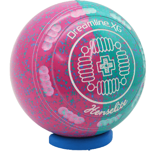 [XG4BE4-82-51756-5018199-PP26606-XGDuoST35] Henselite Dreamline XG Size 4 Pardise Duo with the NEW " X " Grip