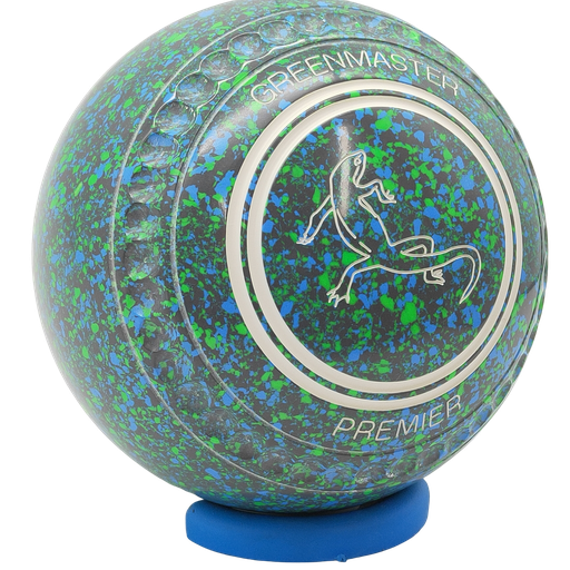 [PREM3AE10330A-51802-36483-PREMST35] Greenmaster Premier Size 3 Blue - Mint with full 40 Dimple Grip