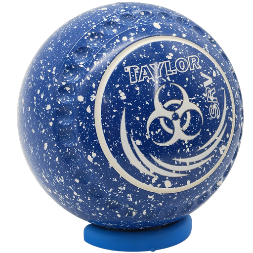[SRV2HAE5246A-51802-36483-SRVST35] Taylor SRV Size 2 Blue - White with Half Pipe Grip