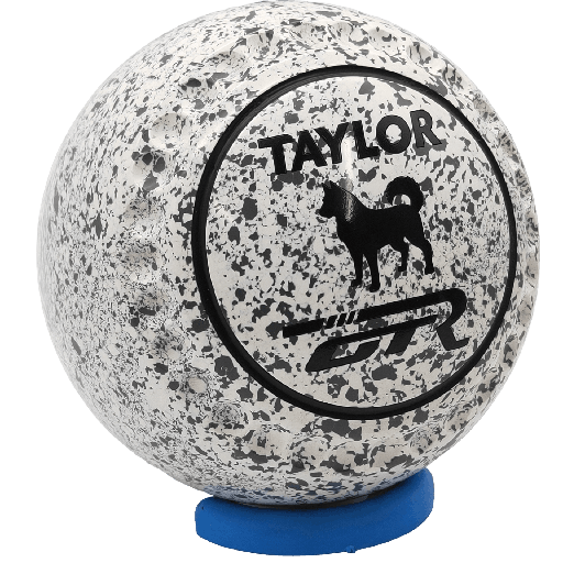[GTR2HAD1788A-51863-36525-GTRST34] Taylor GTR Size 2 White - Steel Grey with Half Pipe Grip