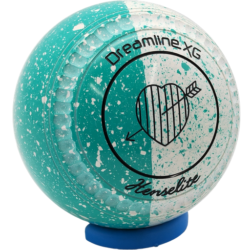 [XG2BG0-39-51664-5018804-XGDuoST35] Henselite Dreamline XG Size 2 Peppermint Twist with " C Grip " The  Superior Grip !