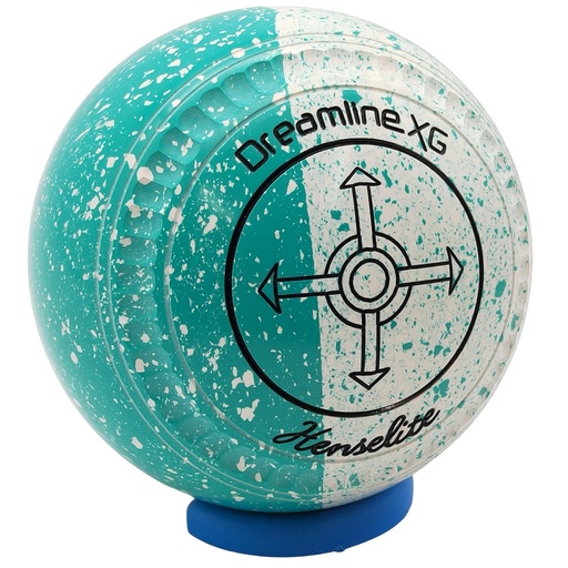 [XG3BH6-37-51664-5018804-XGDuoST35] Henselite Dreamline XG Size 3 Peppermint Twist with " C Grip " the  Superior Grip !