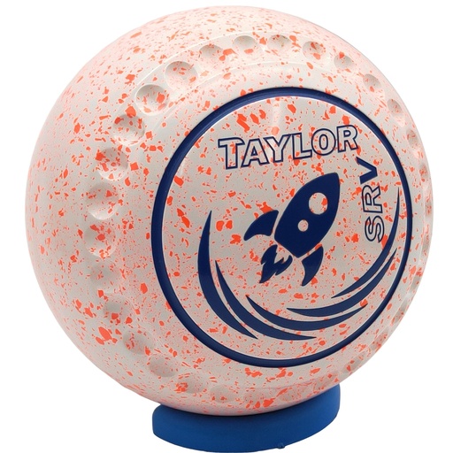 [SRV1HAE3597A-52146-36830-GPSRVST34] Taylor SRV Size 1 White Flo Orange with Half Pipe Grip