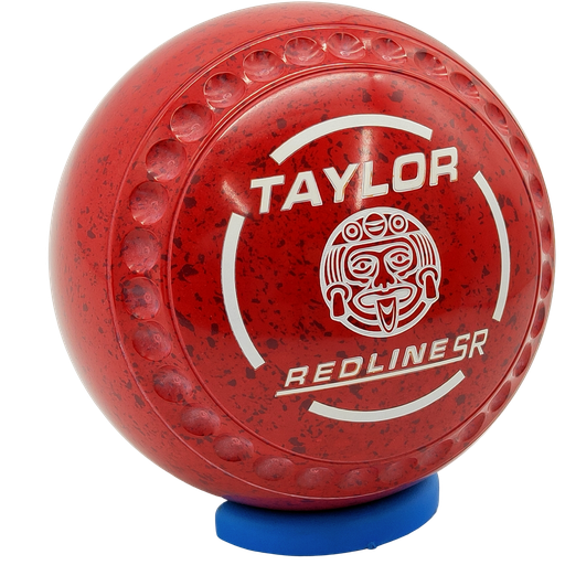 [SR4HAE2902A-52233-36911-GPSRST35] Taylor Redline SR Size 4 Red Maroon with Half Pipe Grip