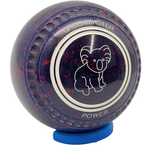 [POW1AE10854A-52233-36911-GPPOWST35] Greenmaster Power Size 1 Dark Blue Magenta with full 40 Dimple Grip