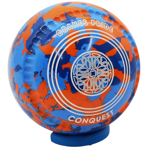 [CON4760645993-52348-121662-ST35] Drakes Pride Conquest Size 4 "New" Camo Bowl with Channel Grip