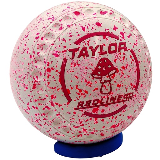 [SR0HAE3592A-52347-37029-GPSRST34] Taylor Redline SR Size 0 White Pink Flow with Half Pipe Grip